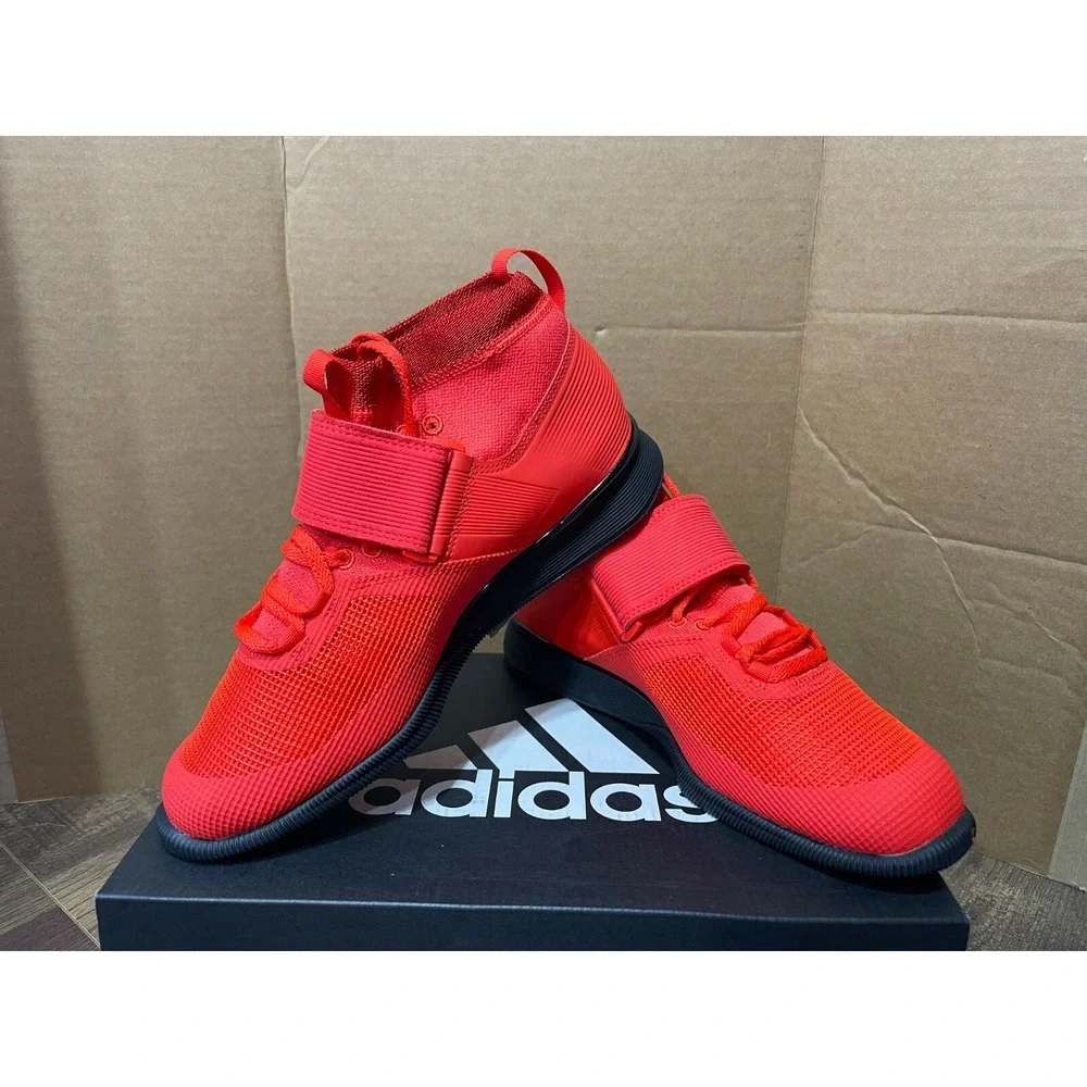 Adidas Crazy Power‎ RK Weightlifting Red Powerlifting Shoes Men's Size 6 BB6361